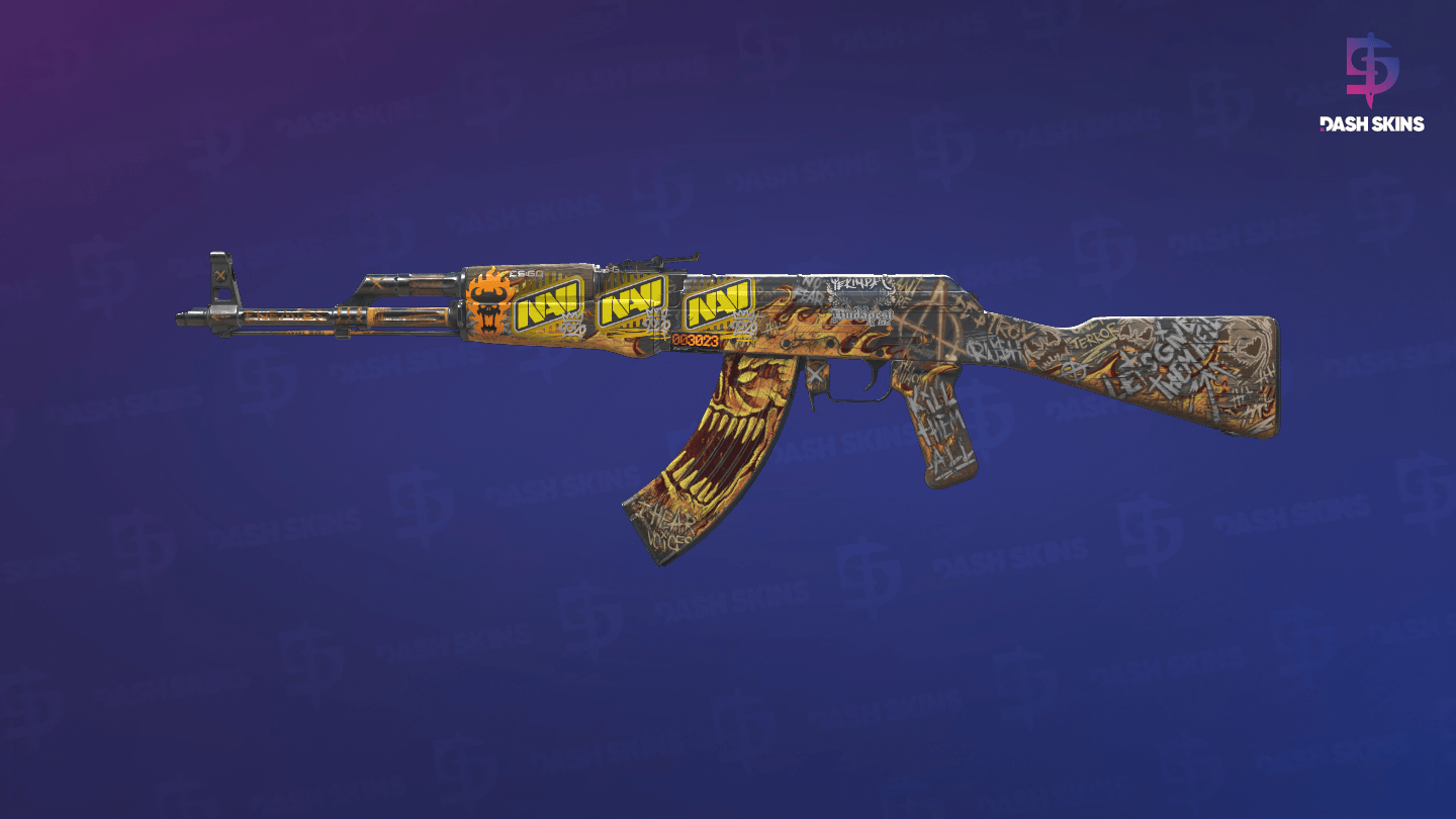 StatTrak™ AK-47 | Searing Rage (Field-Tested) Screenshot Playside