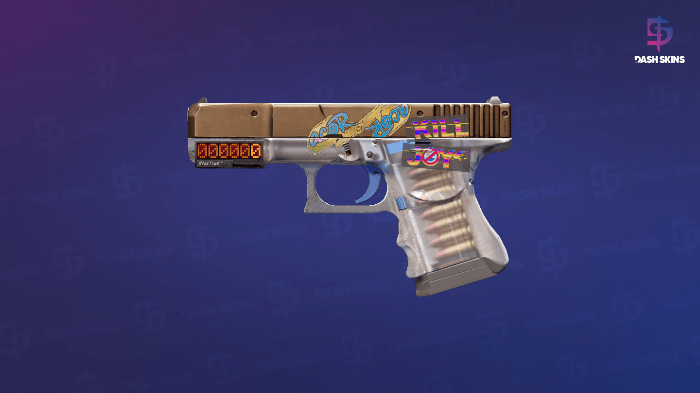 StatTrak™ Glock-18 | Clear Polymer (Field-Tested) Screenshot Playside