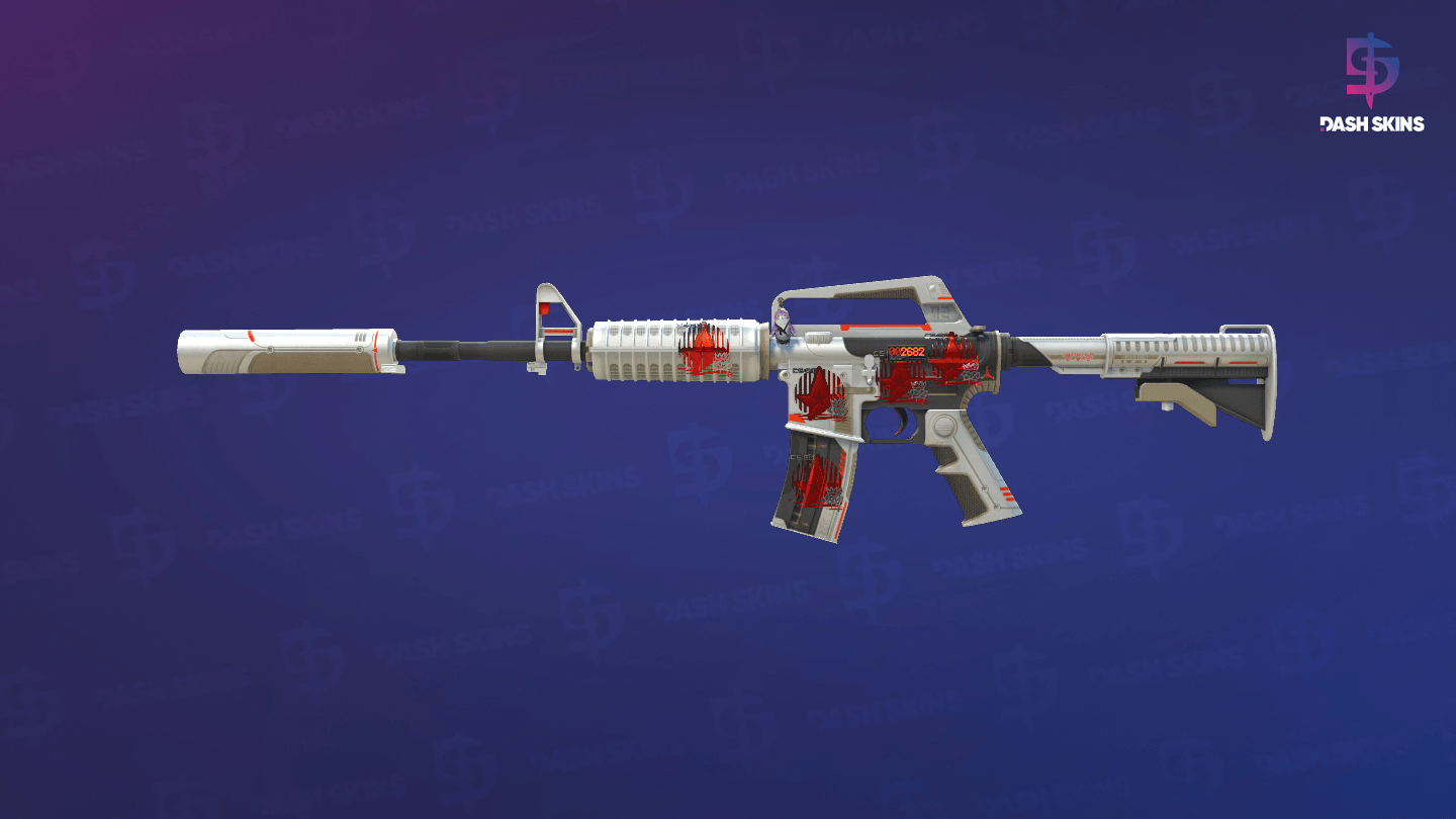 StatTrak™ M4A1-S | Mecha Industries (Minimal Wear) Screenshot Playside