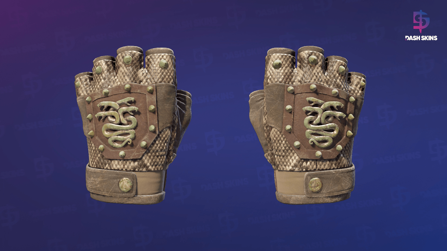 ★ Hydra Gloves | Rattler (Well-Worn) Screenshot Playside