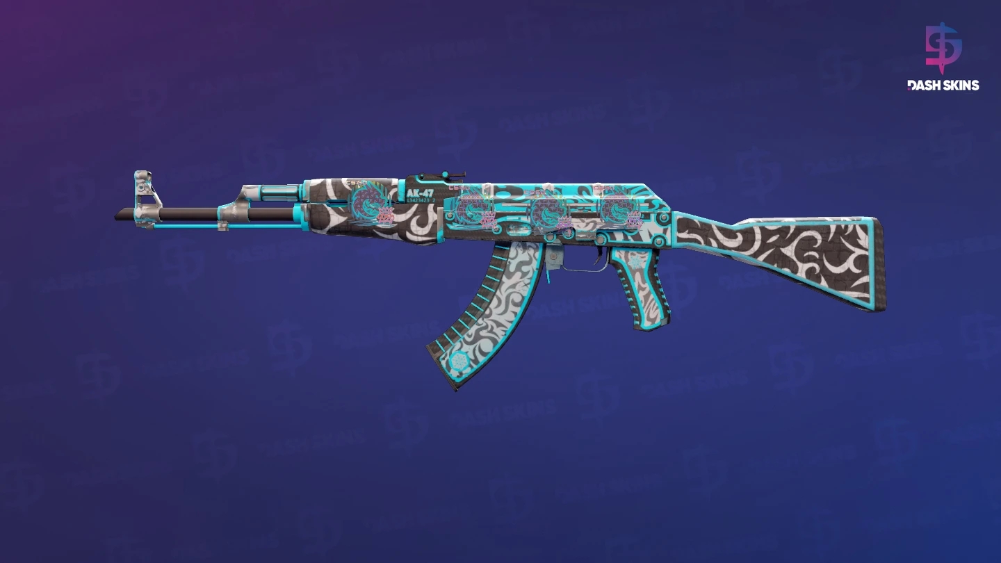 AK-47 | Frontside Misty (Field-Tested) Screenshot Playside