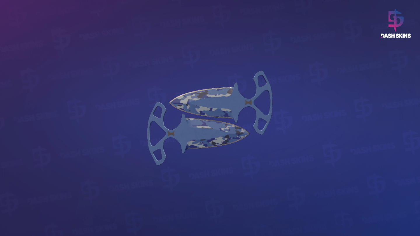 ★ Shadow Daggers | Bright Water (Minimal Wear) Screenshot Playside