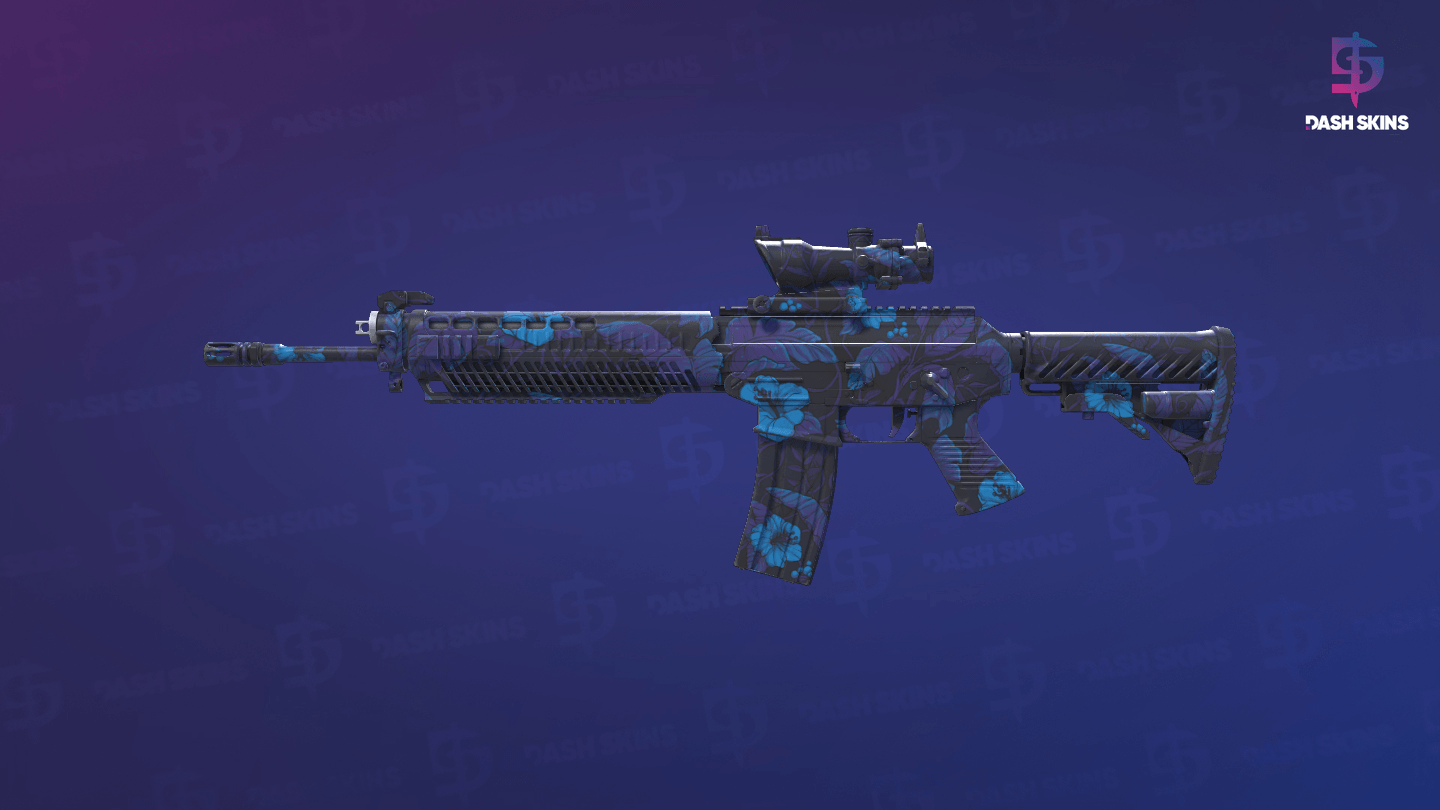 SG 553 | Aloha (Factory New) Screenshot Playside