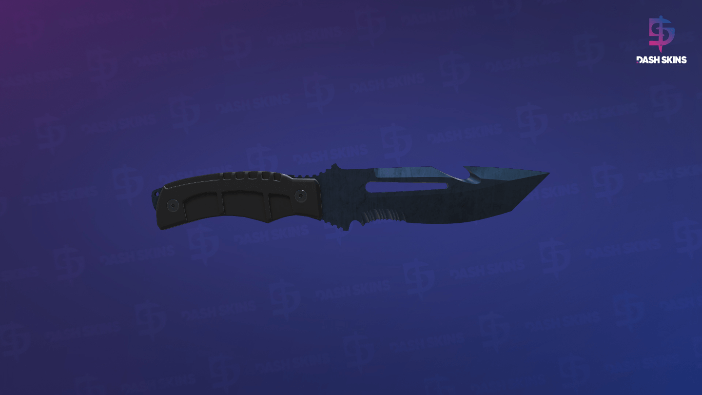 ★ Survival Knife | Blue Steel (Minimal Wear) Screenshot Playside