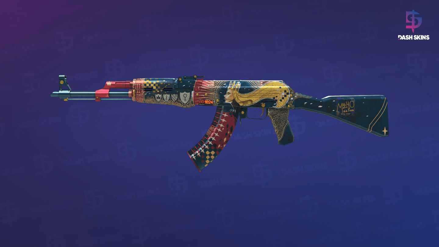 StatTrak™ AK-47 | The Empress (Field-Tested) Screenshot Playside