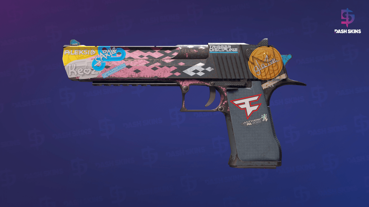Desert Eagle | Trigger Discipline (Battle-Scarred) Screenshot Playside