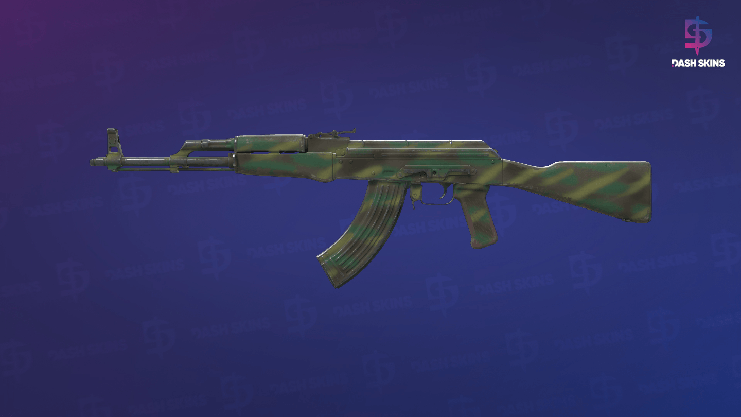 AK-47 | Jungle Spray (Field-Tested) Screenshot Playside