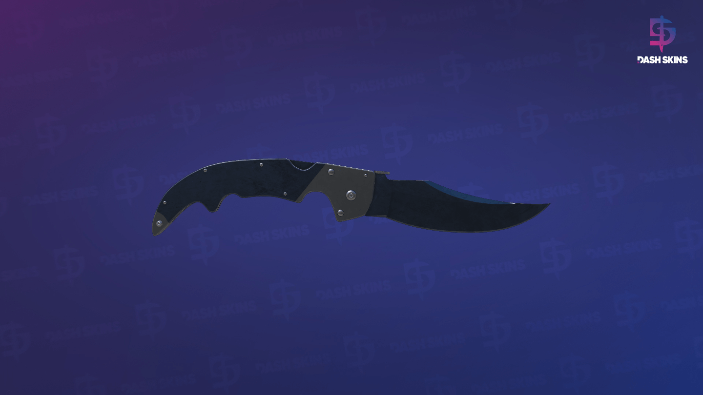 ★ Falchion Knife | Blue Steel (Field-Tested) Screenshot Playside