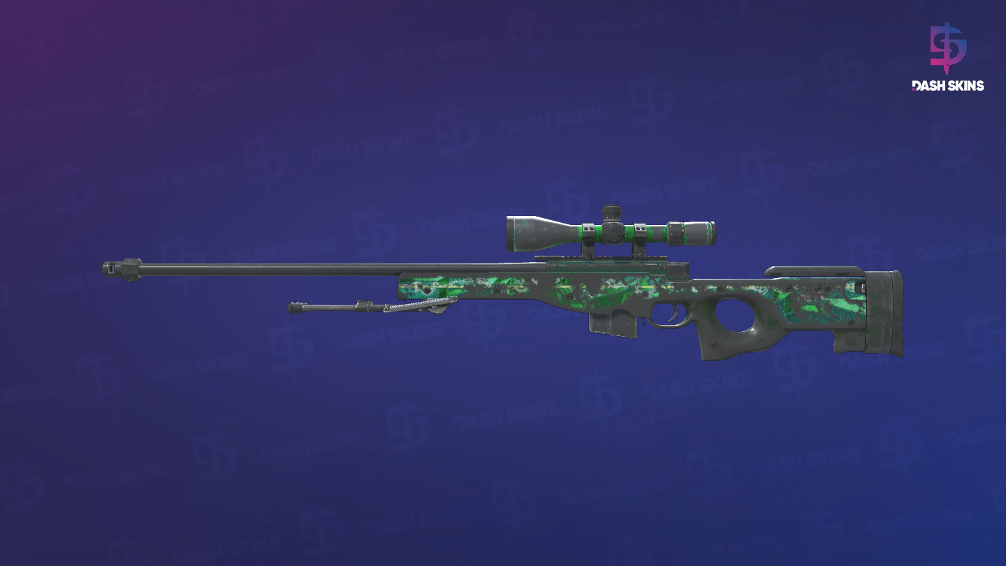AWP | Green Energy (Battle-Scarred) Screenshot Playside