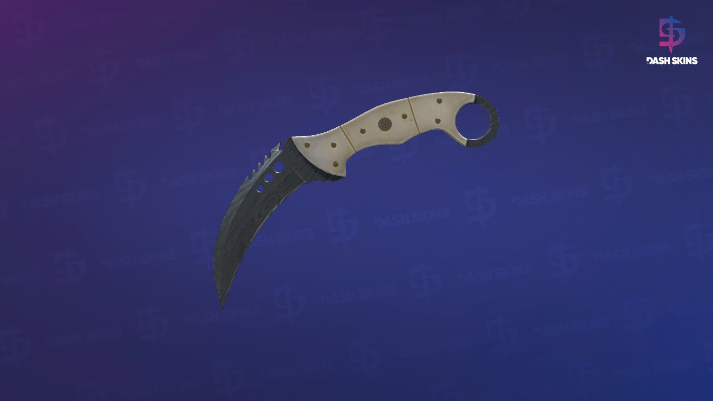 ★ Talon Knife | Damascus Steel (Battle-Scarred) Screenshot Playside