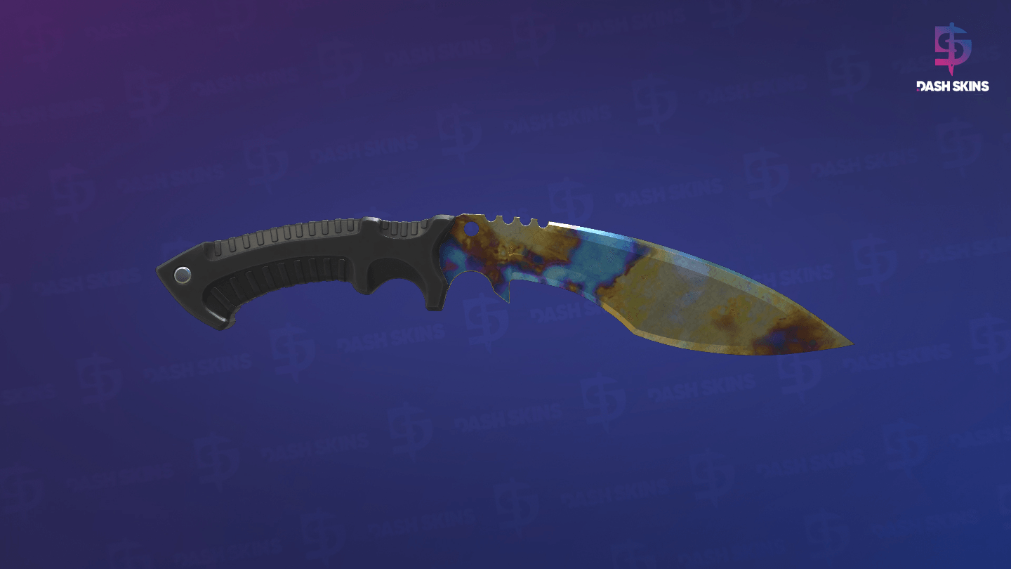 ★ Kukri Knife | Case Hardened (Well-Worn) Screenshot Playside