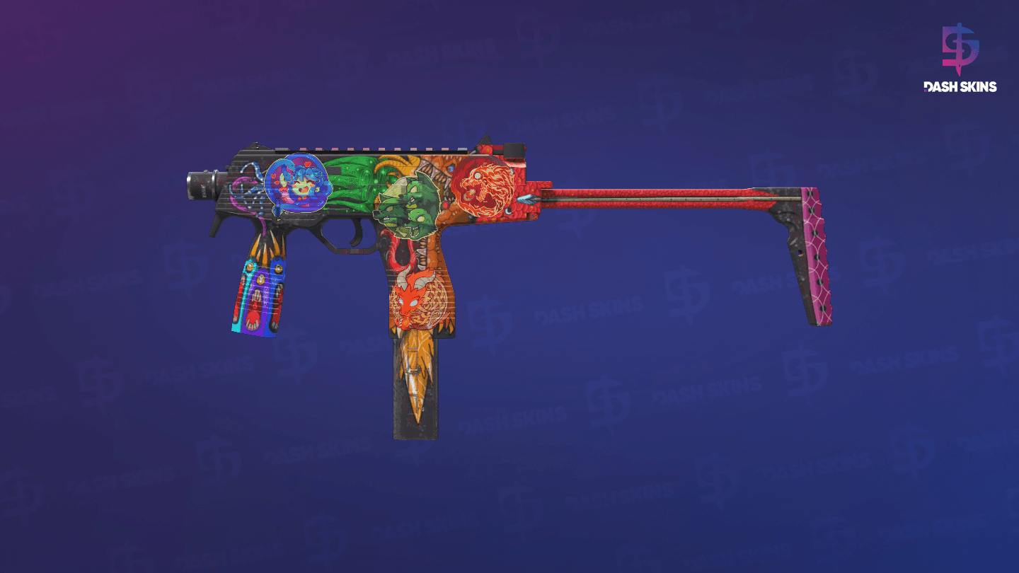 MP9 | Food Chain (Field-Tested) Screenshot Playside