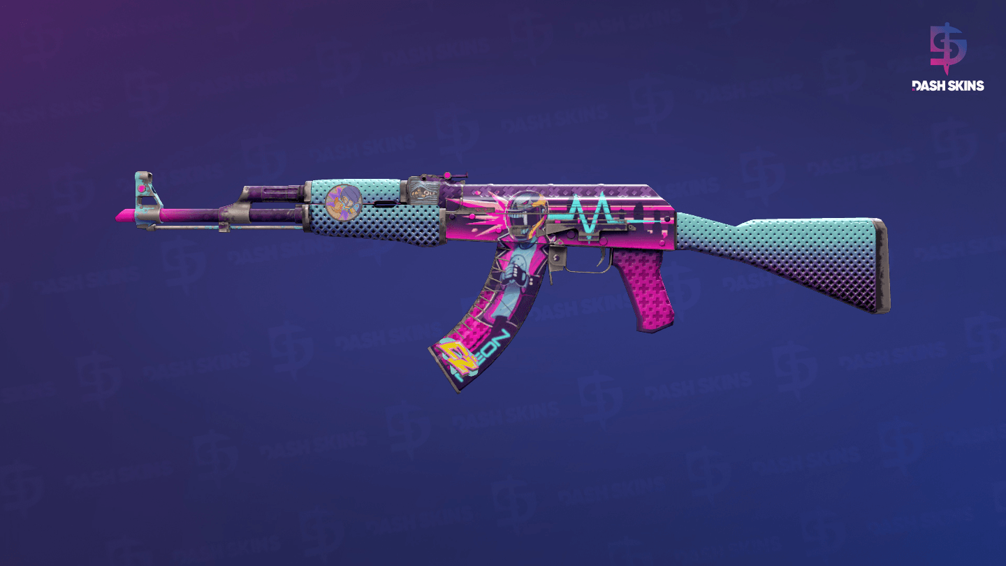 AK-47 | Neon Rider (Field-Tested) Screenshot Playside