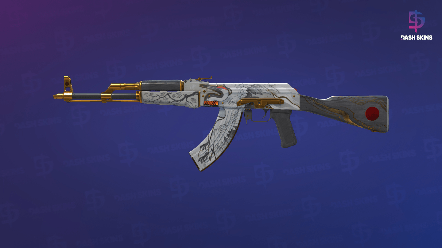 StatTrak™ AK-47 | Crane Flight (Field-Tested) Screenshot Playside