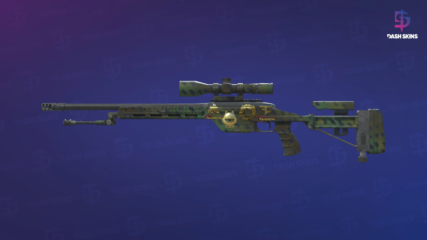 Souvenir SSG 08 | Jungle Dashed (Minimal Wear) Screenshot Playside