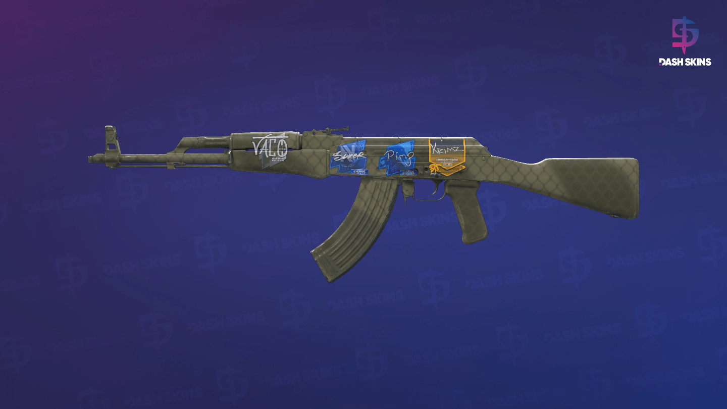 AK-47 | Safari Mesh (Minimal Wear) Screenshot Playside