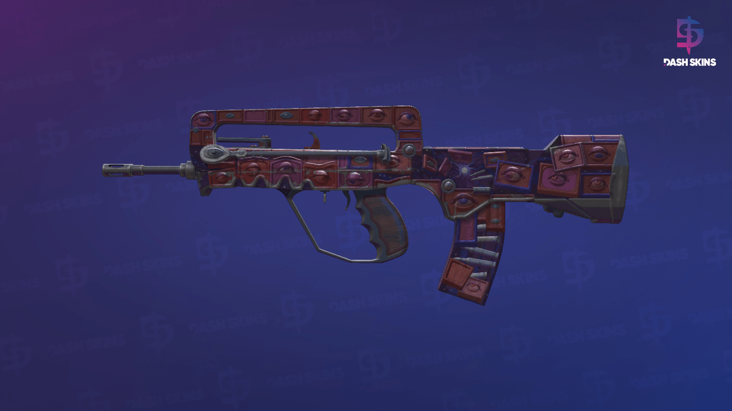 FAMAS | Rapid Eye Movement (Battle-Scarred) Screenshot Playside