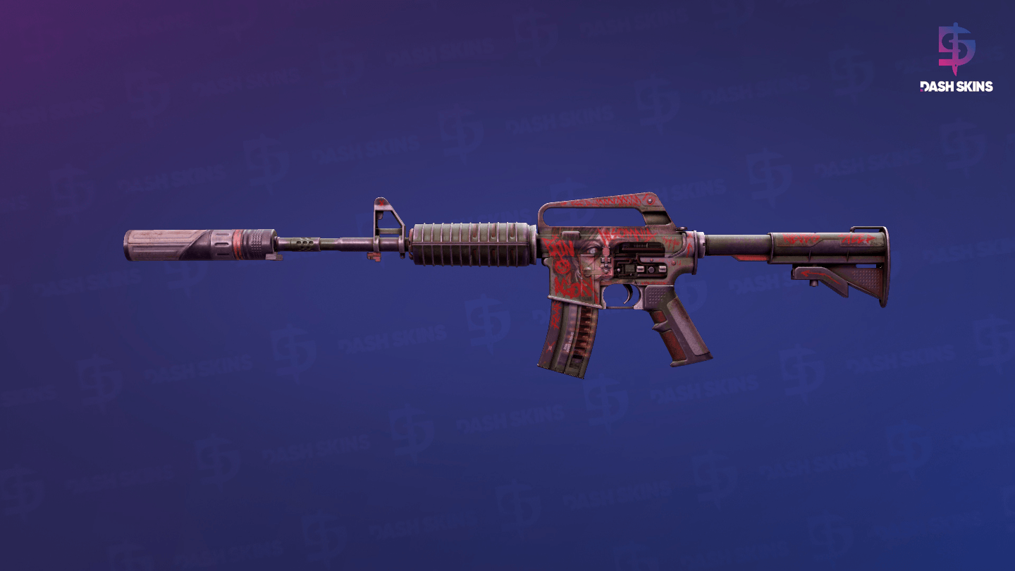 M4A1-S | Night Terror (Well-Worn) Screenshot Playside