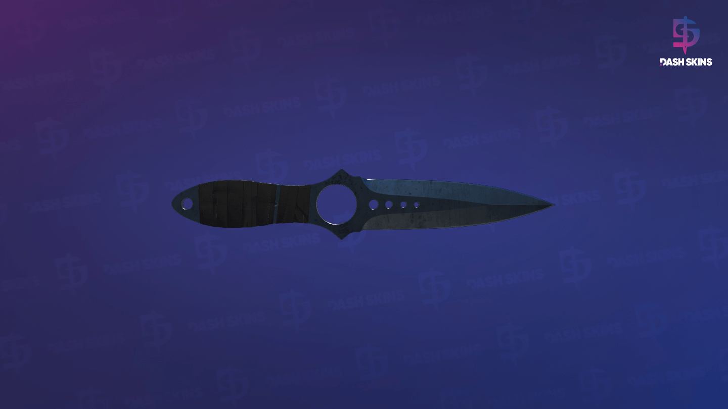 ★ Skeleton Knife | Blue Steel (Field-Tested) Screenshot Playside