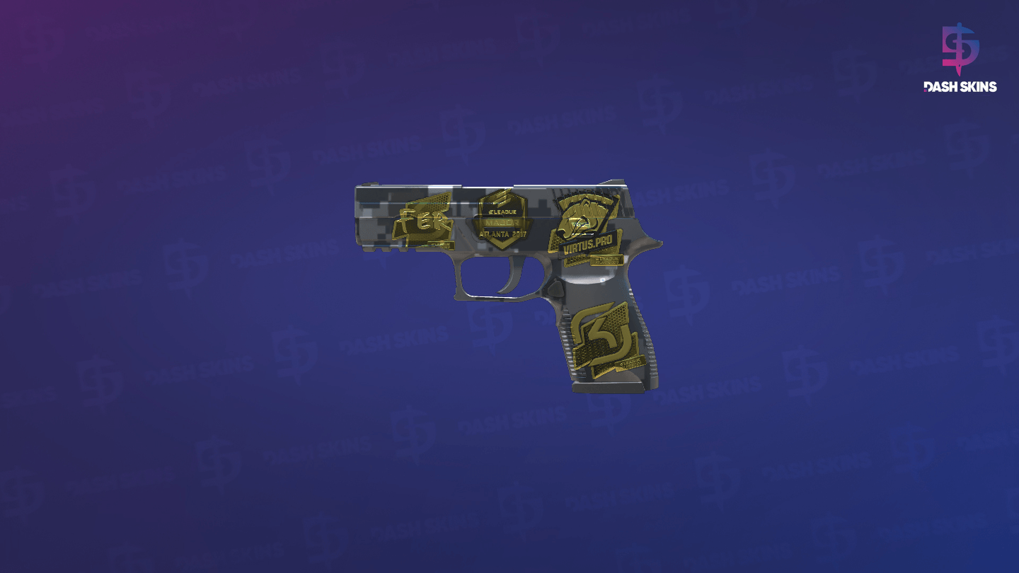 Souvenir P250 | Metallic DDPAT (Factory New) Screenshot Playside