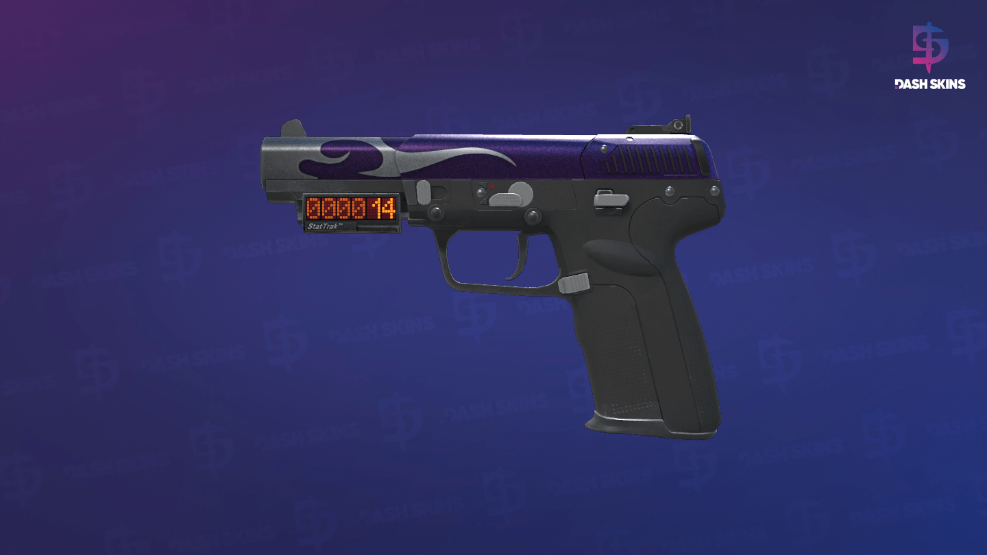StatTrak™ Five-SeveN | Flame Test (Field-Tested) Screenshot Playside