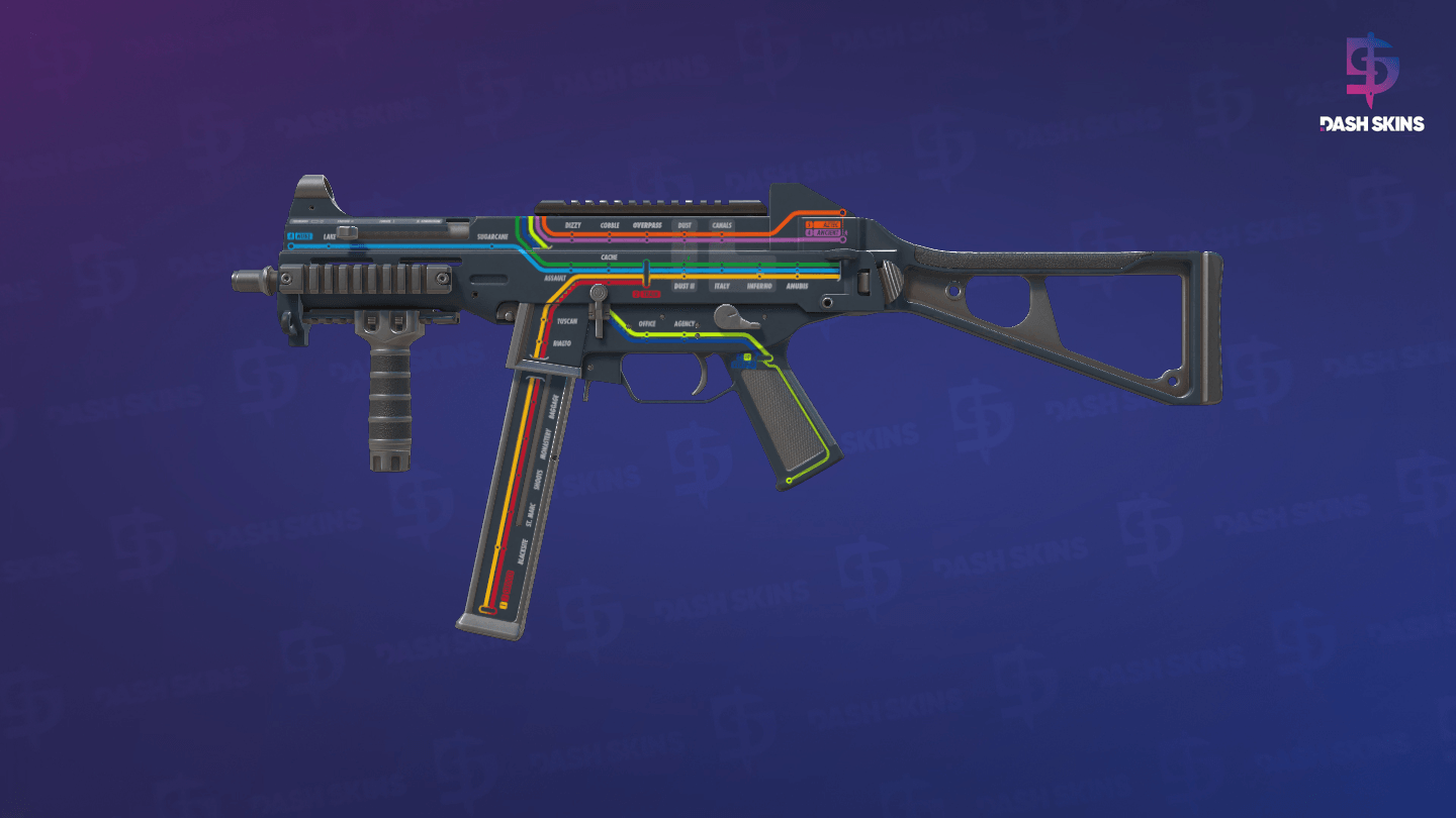 UMP-45 | Late Night Transit (Field-Tested) Screenshot Playside