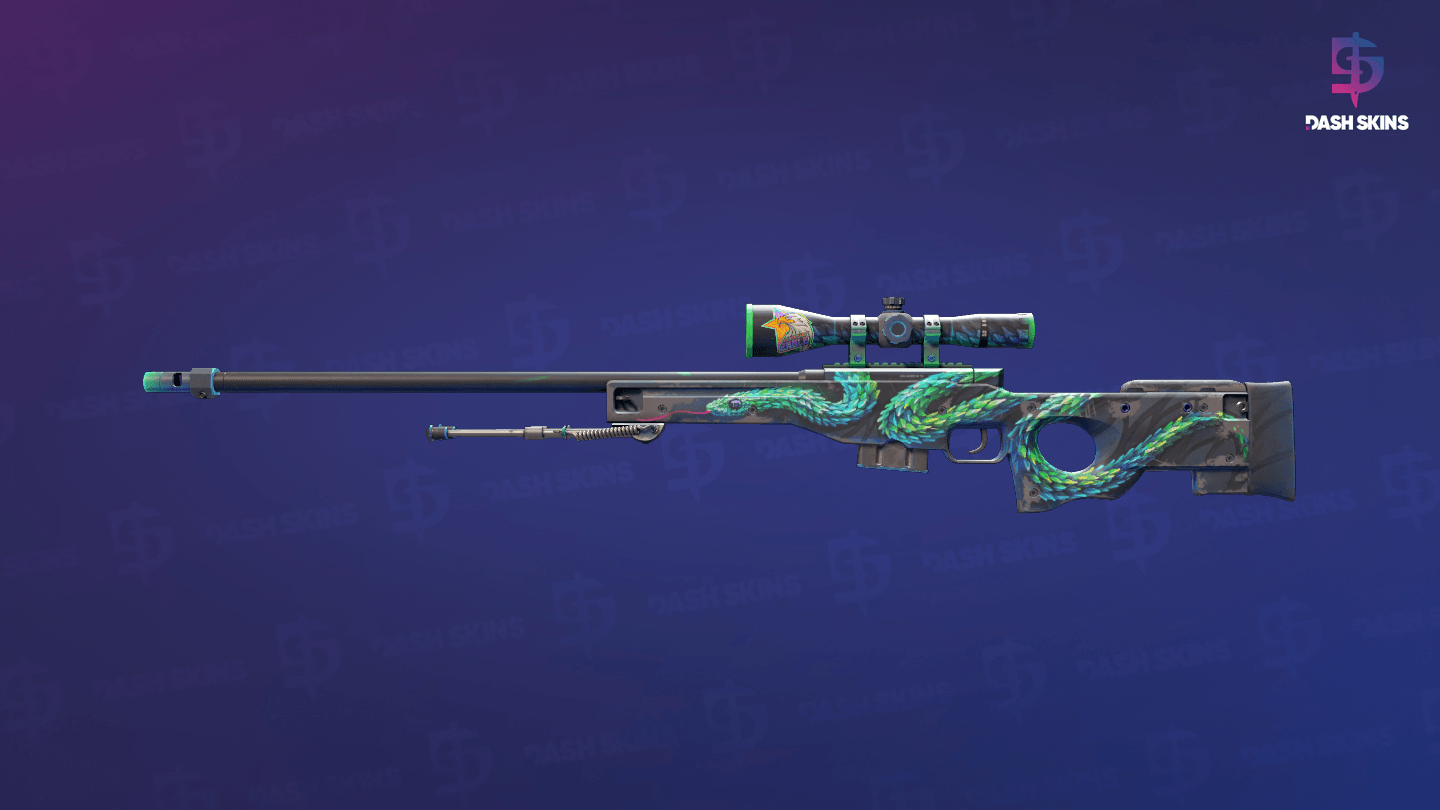 AWP | Atheris (Well-Worn) Screenshot Playside