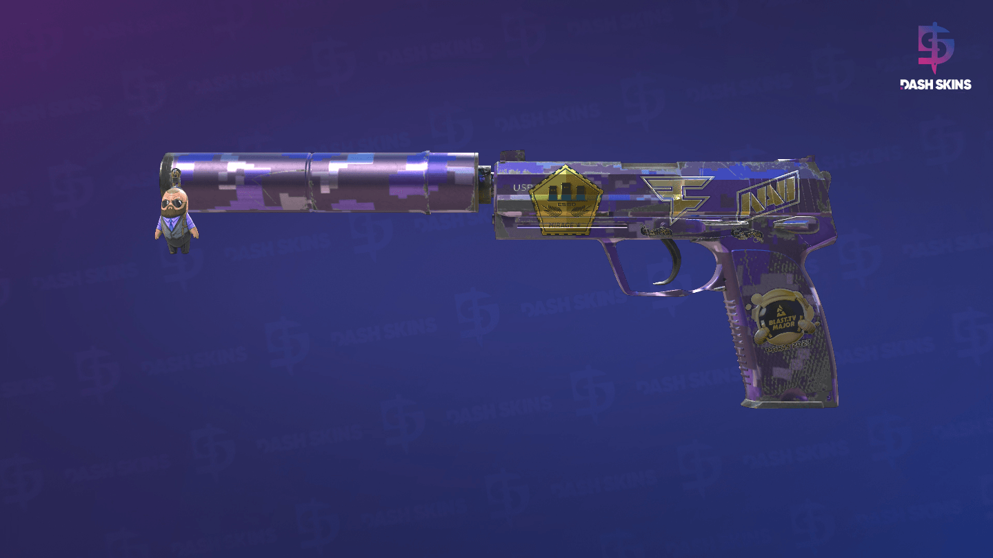 Souvenir USP-S | Purple DDPAT (Field-Tested) Screenshot Playside
