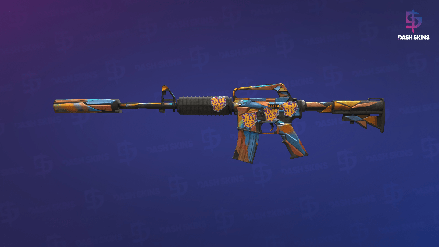 StatTrak™ M4A1-S | Leaded Glass (Battle-Scarred) Screenshot Playside