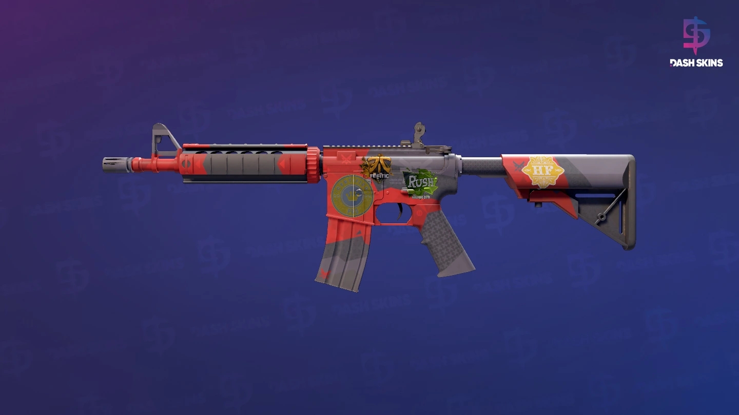 M4A4 | Evil Daimyo (Factory New) Screenshot Playside