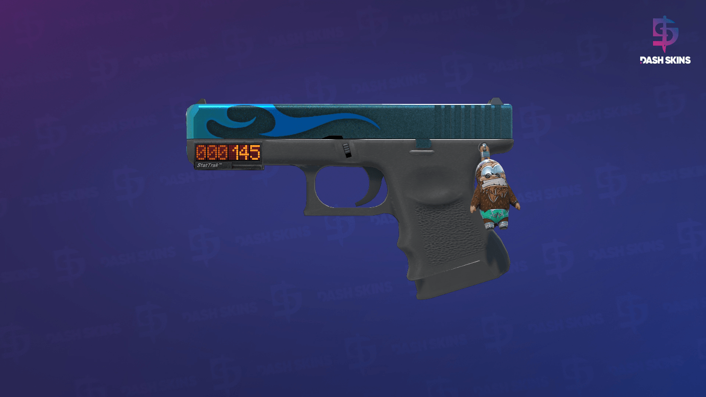 StatTrak™ Glock-18 | Bunsen Burner (Minimal Wear) Screenshot Playside
