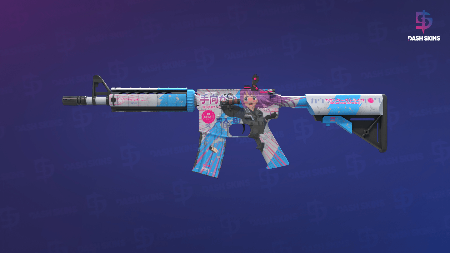 M4A4 | Temukau (Field-Tested) Screenshot Playside