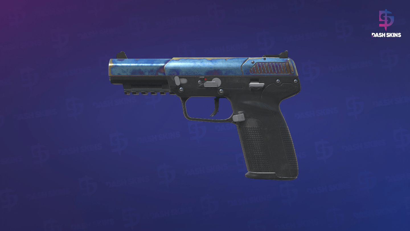 Five-SeveN | Heat Treated (Well-Worn) Screenshot Playside