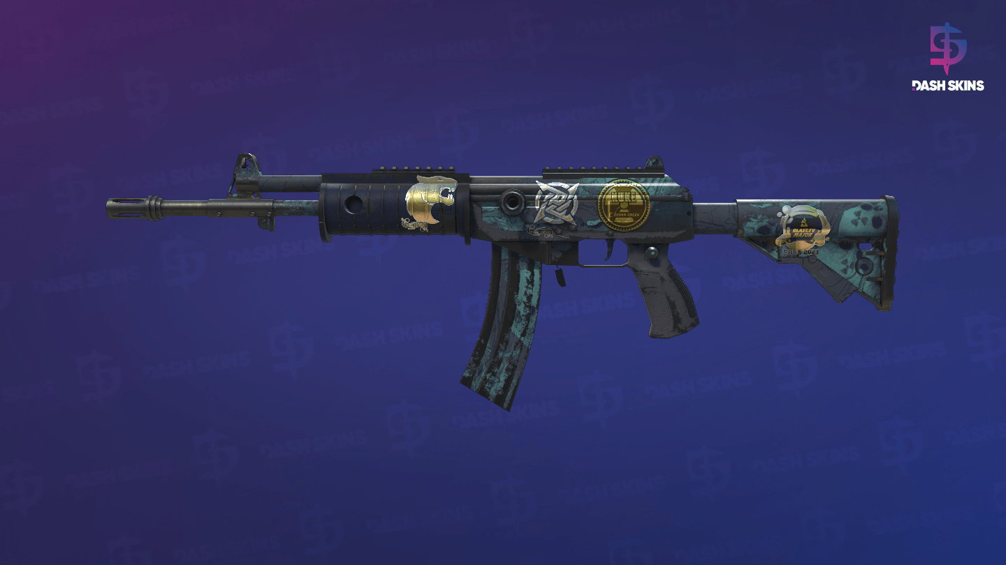 Souvenir Galil AR | Cold Fusion (Battle-Scarred) Screenshot Playside