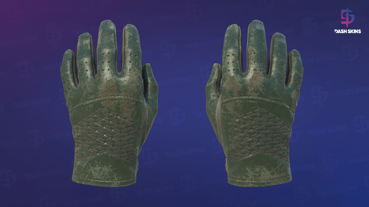 ★ Driver Gloves | Racing Green (Battle-Scarred) Screenshot Playside