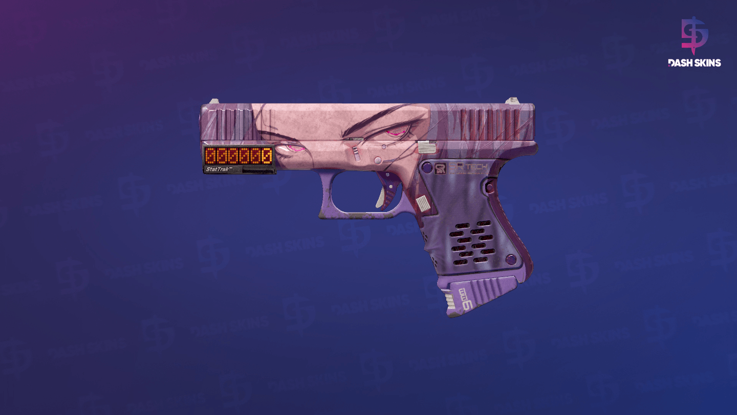 StatTrak™ Glock-18 | Shinobu (Battle-Scarred) Screenshot Playside
