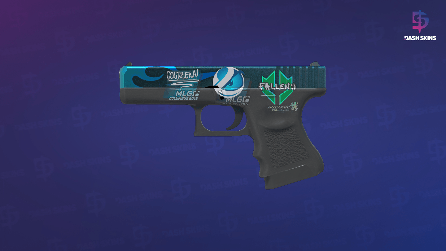 Glock-18 | Bunsen Burner (Minimal Wear) Screenshot Playside