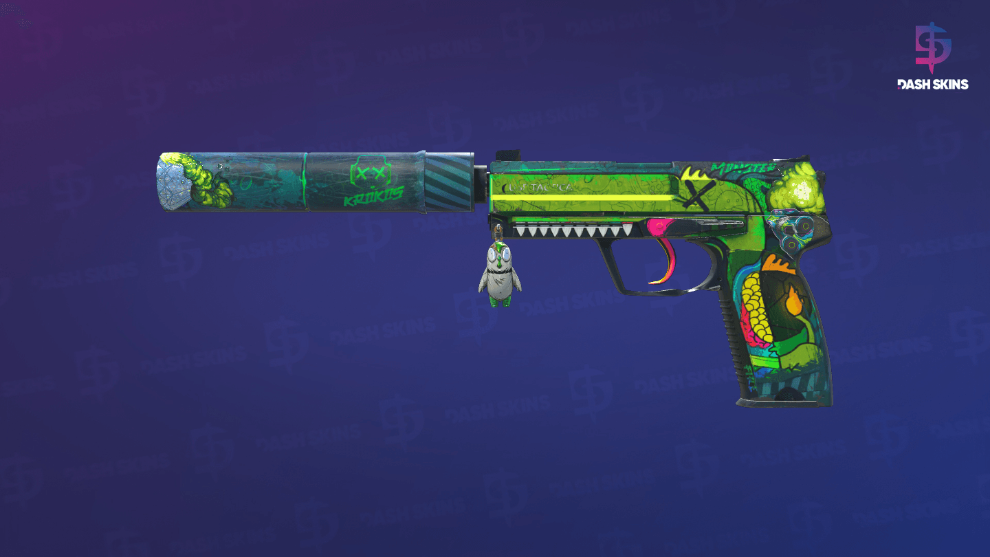 USP-S | Monster Mashup (Minimal Wear) Screenshot Playside