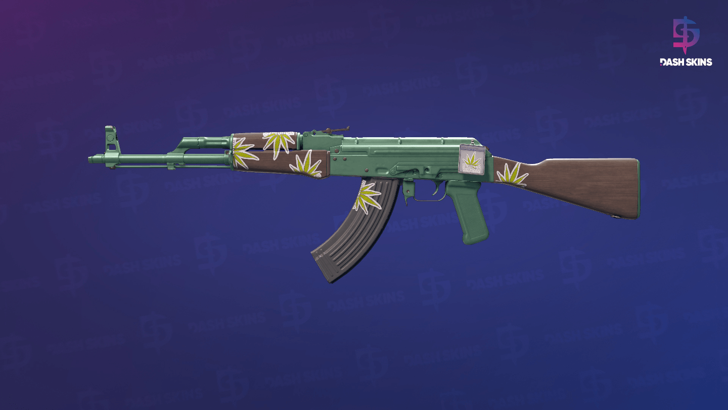 AK-47 | Wintergreen (Factory New) Screenshot Playside