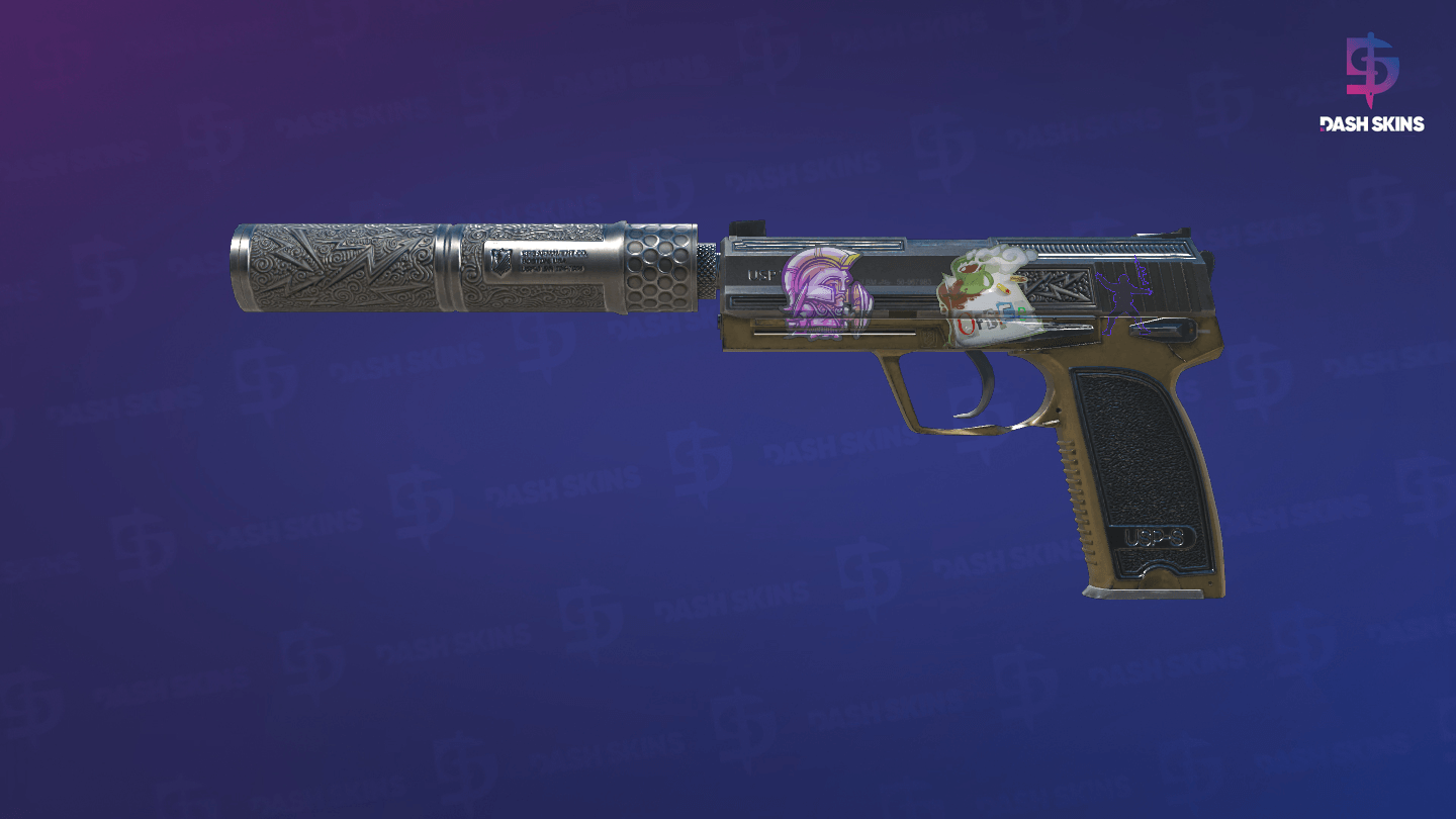 USP-S | Lead Conduit (Well-Worn) Screenshot Playside