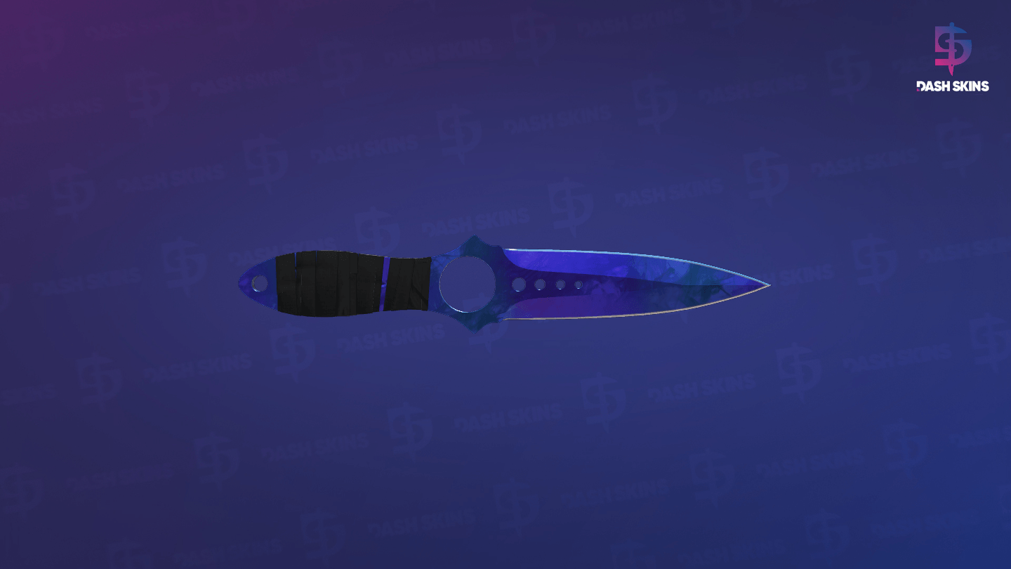 ★ Skeleton Knife | Doppler (Factory New) - Sapphire Screenshot Playside