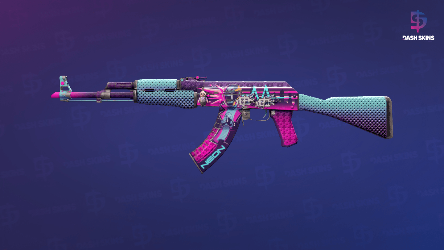 AK-47 | Neon Rider (Field-Tested) Screenshot Playside