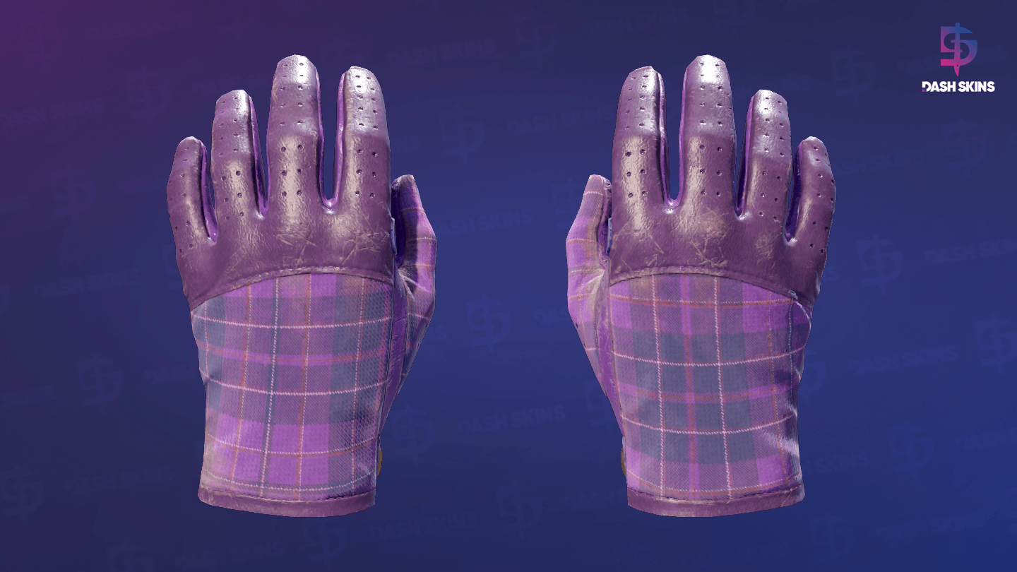 ★ Driver Gloves | Imperial Plaid (Well-Worn) Screenshot Playside