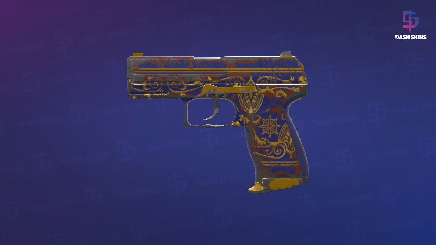P2000 | Royal Baroque (Well-Worn) Screenshot Playside