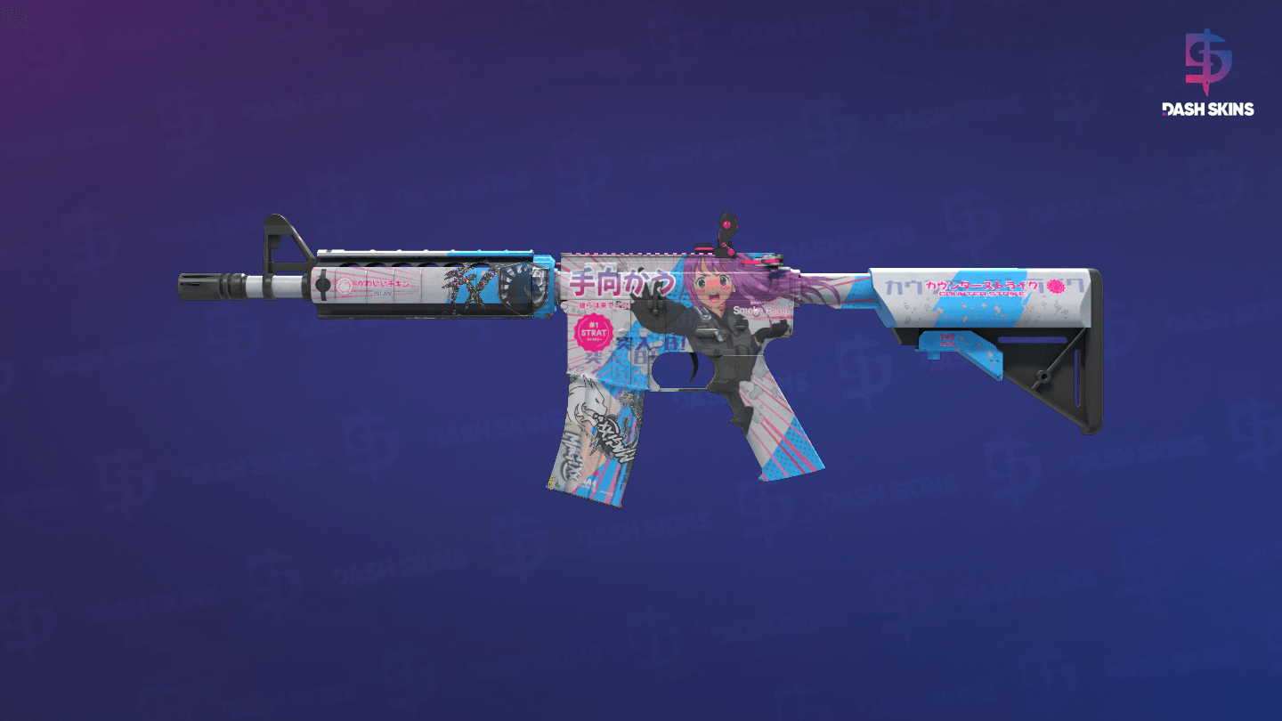 M4A4 | Temukau (Field-Tested) Screenshot Playside