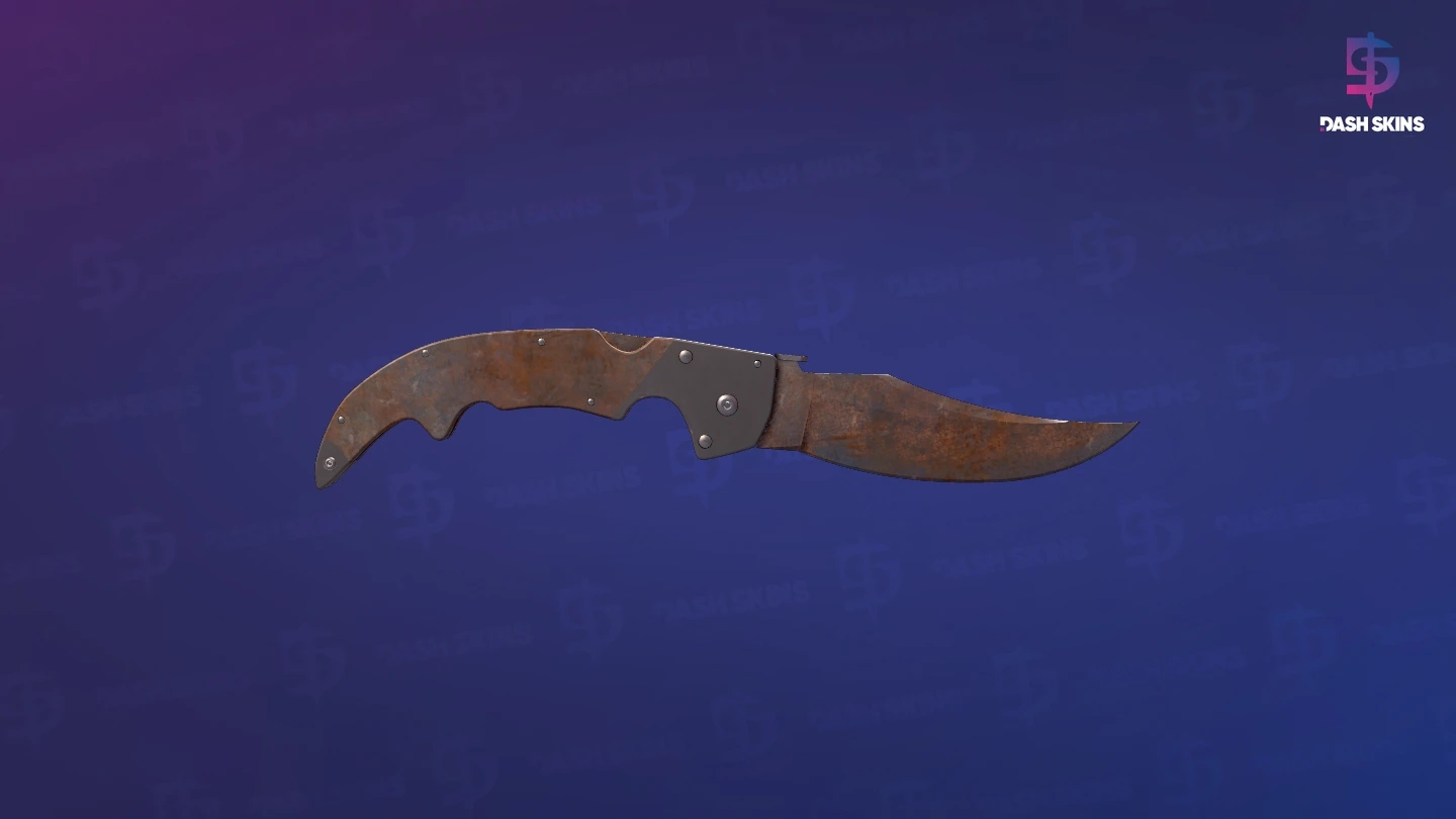 ★ Falchion Knife | Rust Coat (Battle-Scarred) Screenshot Playside