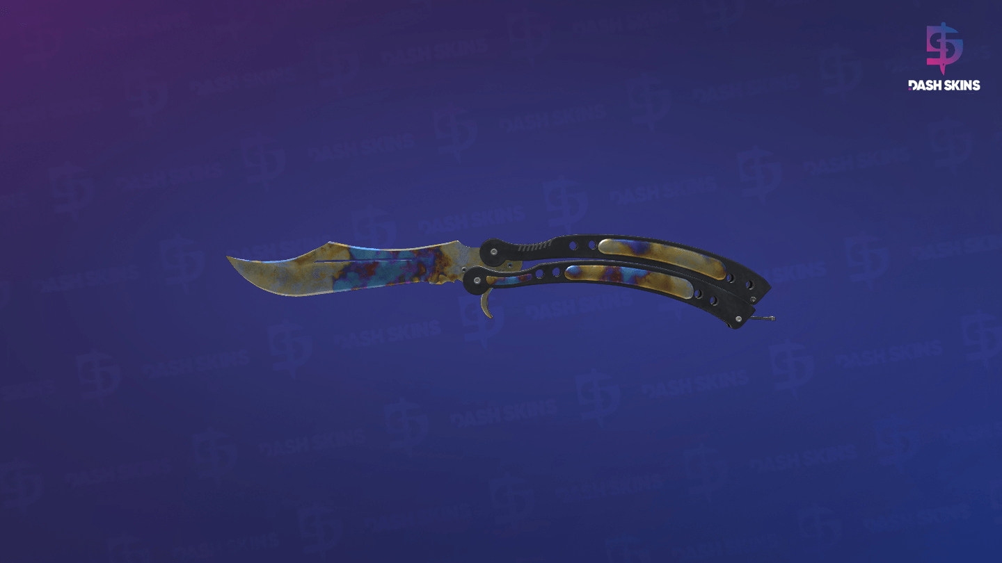 ★ Butterfly Knife | Case Hardened (Field-Tested) Screenshot Playside