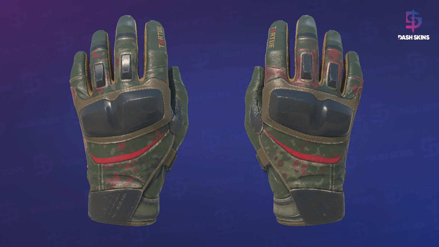 ★ Moto Gloves | 3rd Commando Company (Well-Worn) Screenshot Playside