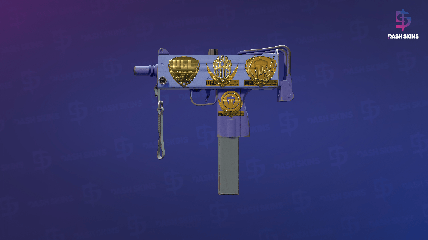 Souvenir MAC-10 | Indigo (Field-Tested) Screenshot Playside