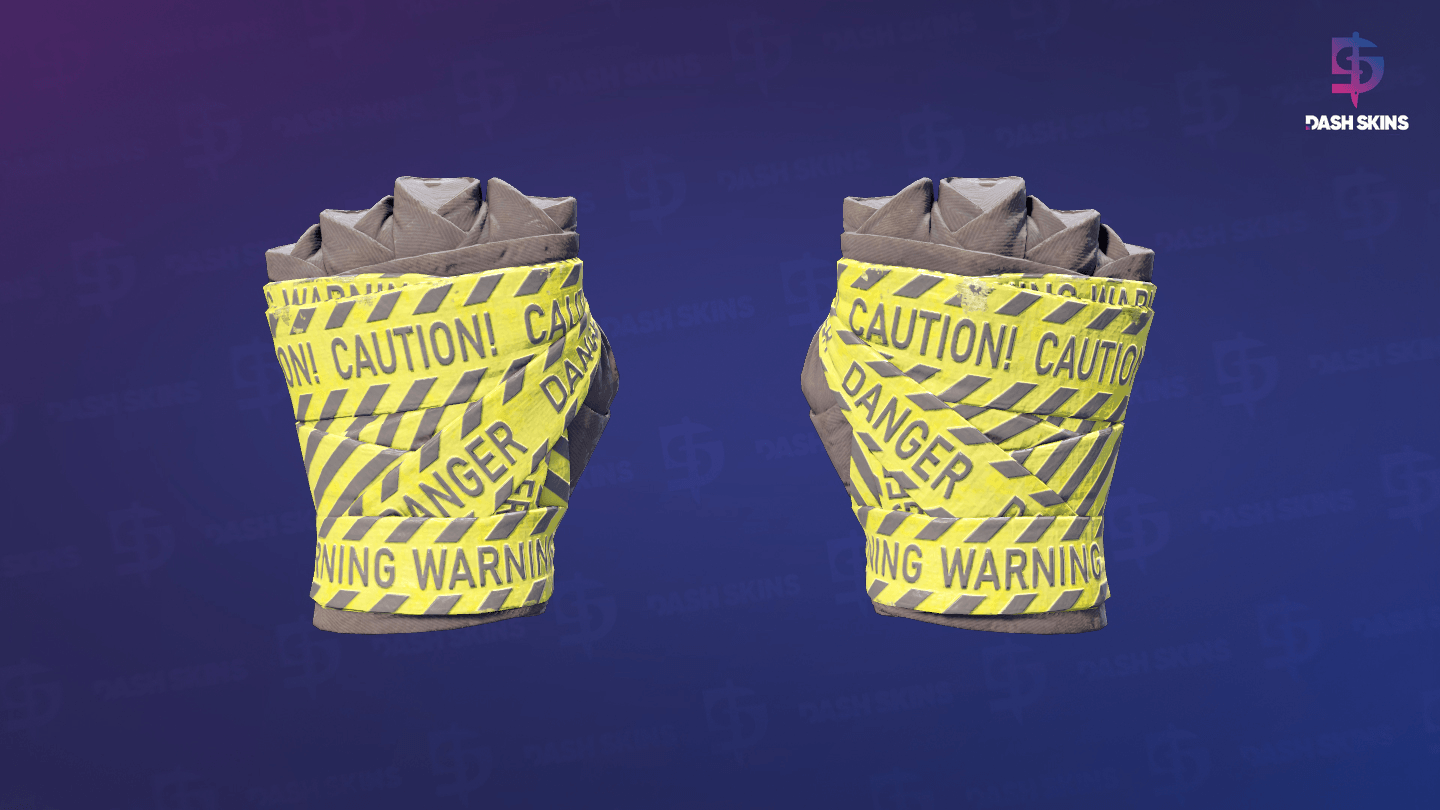 ★ Hand Wraps | CAUTION! (Field-Tested) Screenshot Playside